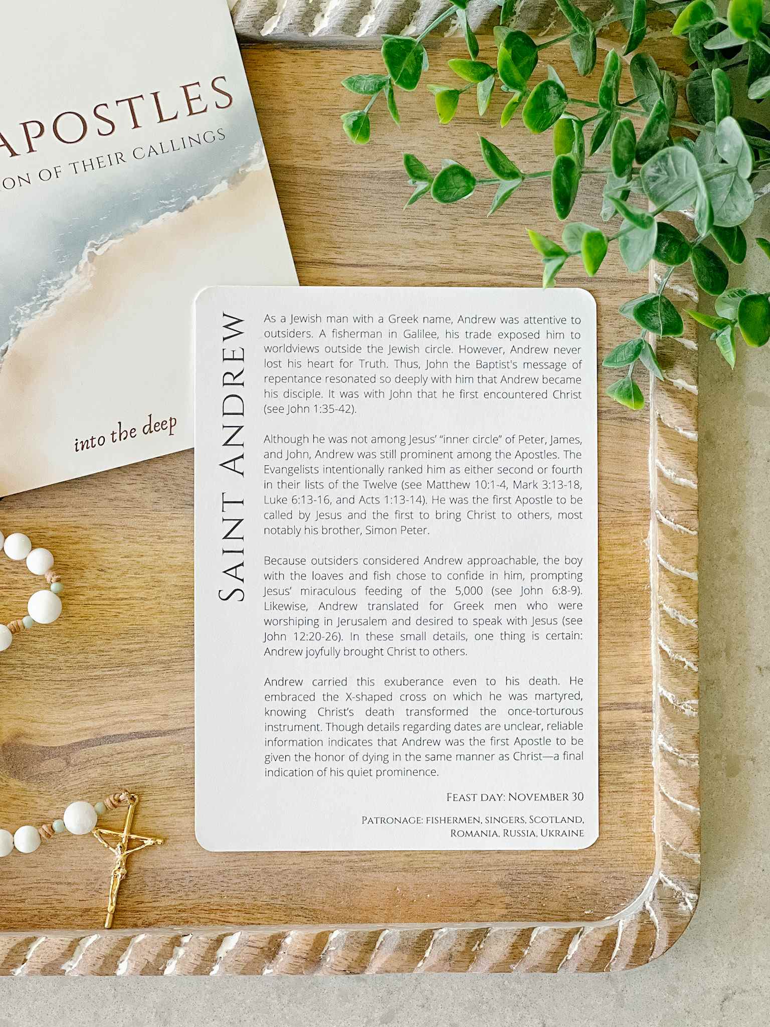 The Apostles Story Cards - Biblical Flash Cards for Kids, Sunday School & Bible Study | Perfect for Christian Education & Family Devotions