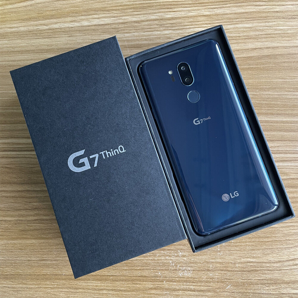 LG G7 Fit 64GB Dual SIM Unlocked Smartphone - 16MP Camera, 4G LTE, 3000mAh Battery - Aurora Black - Perfect for Travel & Business Use
