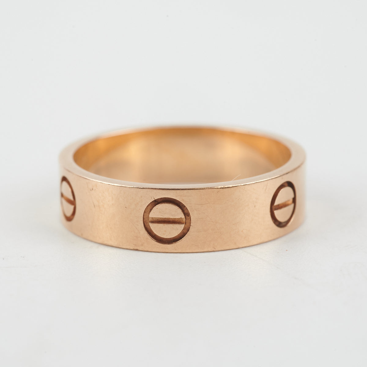 Cartier Love Ring 18K Rose Gold Size 59 - Luxury Wedding Band for Women, Romantic Anniversary Gift for Her, Perfect for Proposals & Special Occasions
