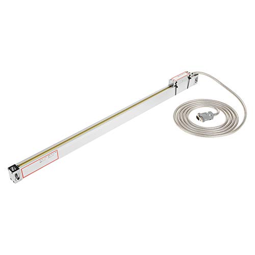 500mm Digital Readout Linear Scale with 5 Bearing System & Metal Shell Protection - Compatible with JCS900-2AE/3AE DRO - Precision Measurement for CNC Machines, Lathes & Milling Equipment