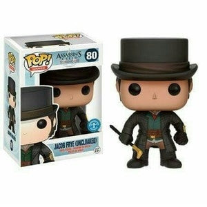 Assassin's Creed Syndicate Pop! Vinyl Figure - Uncloaked Jacob Frye Collectible [80] - Perfect for Gaming Fans & Action Figure Collectors | Display for Home, Office or Game Room Decor