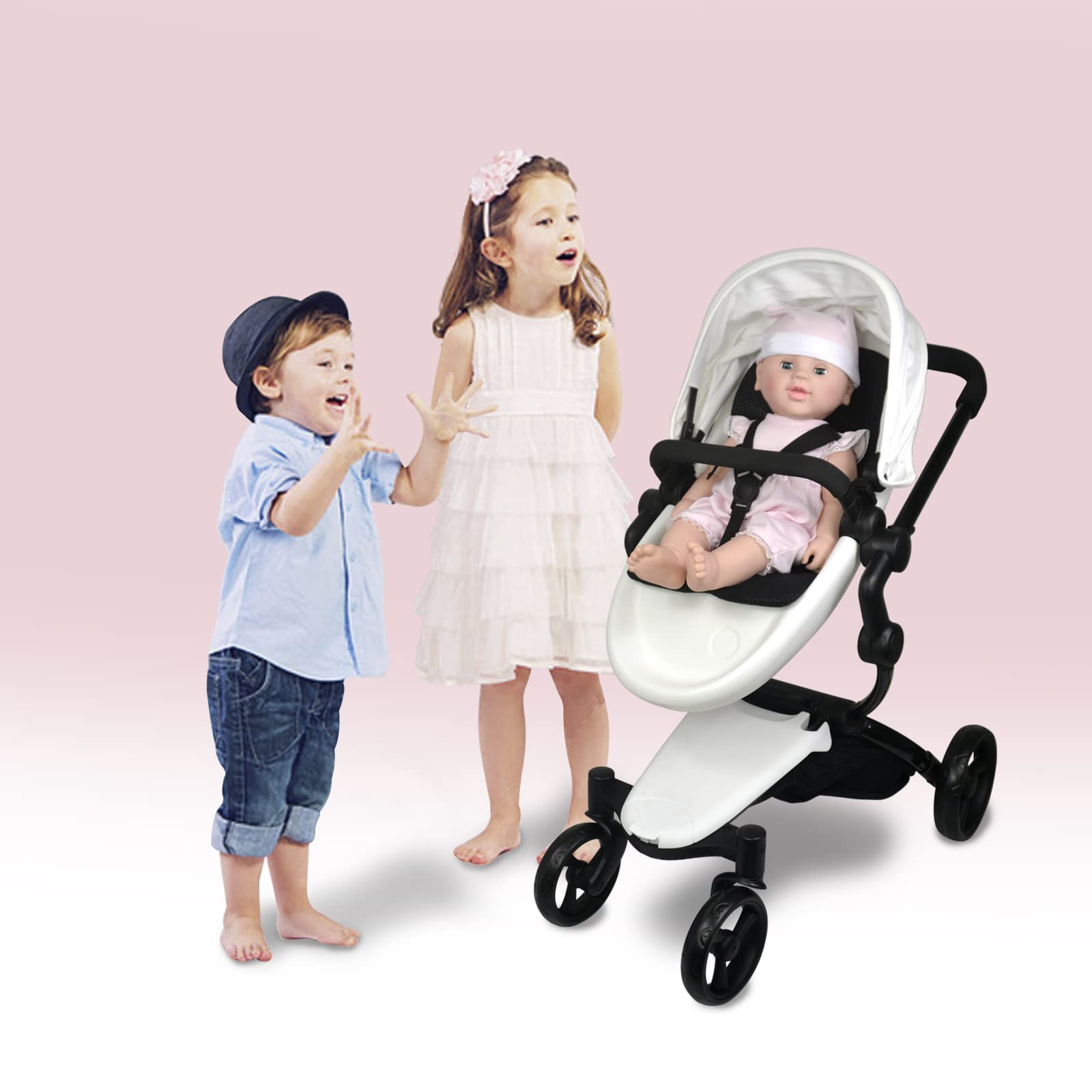 Anivia Luxury Baby Doll Stroller for 18