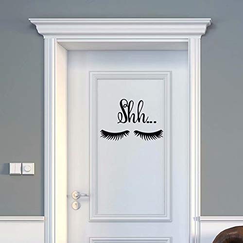 Eyelash Wall Stickers Decals - Self-Adhesive Home Decor for Room, Living Room, Bedroom, Kitchen & More - Perfect for Nursery, Kids Room & Wall Art Decorations
