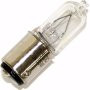 Halco 107035 Q35CL/DC 35W T4 BA15D PRISM Halogen Bulb - 130V, Warm White Light for Home, Office & Commercial Lighting - Perfect for Lamps, Ceiling Fixtures & Outdoor Lighting