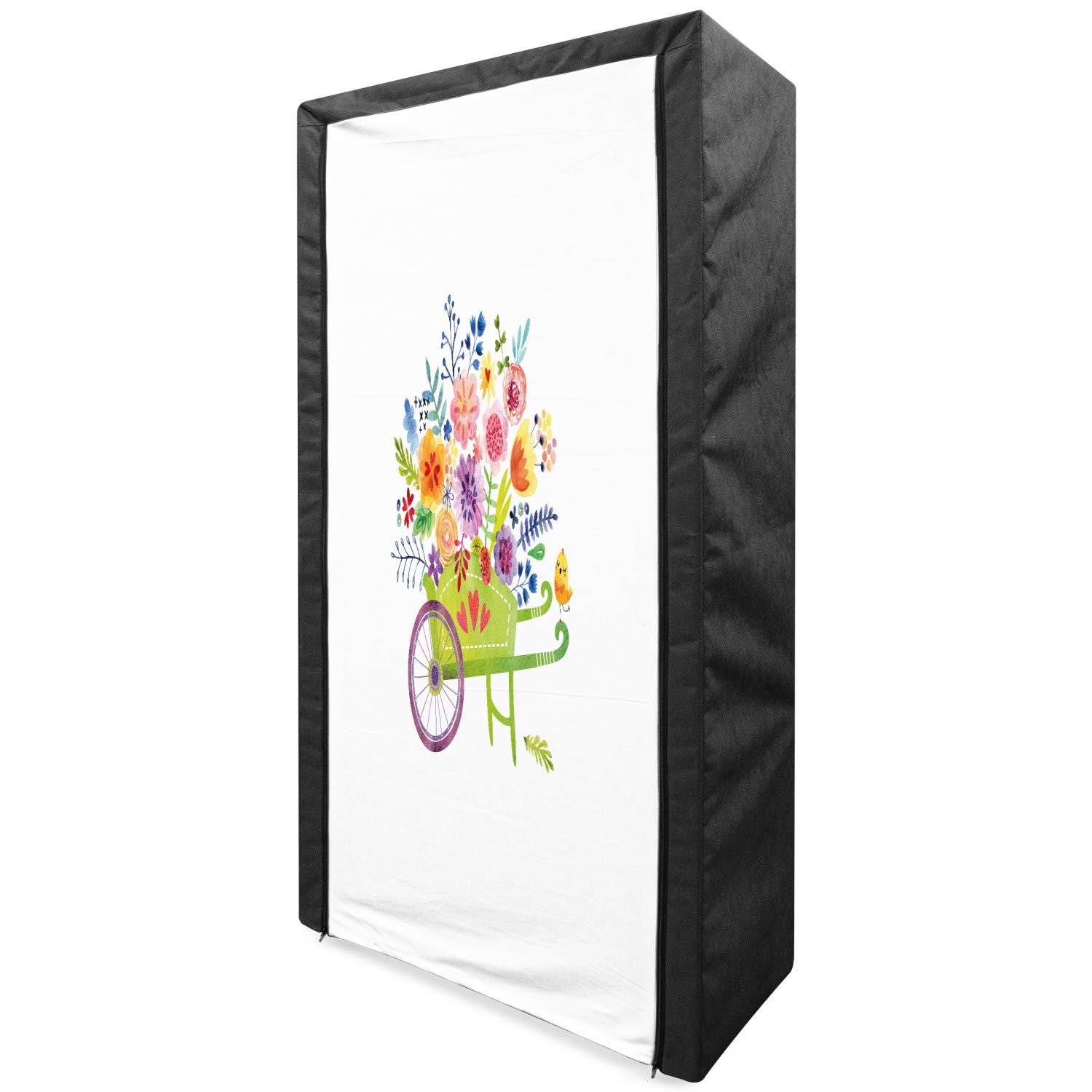 Ambesonne Floral Fabric Wardrobe - 33.5