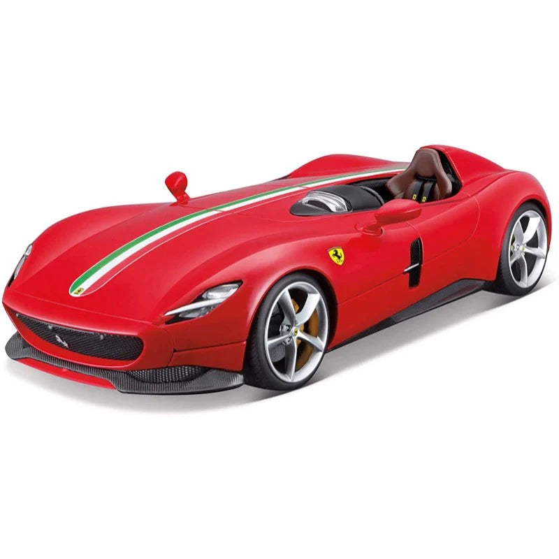 Bburago Signature Series 1:18 Ferrari Monza SP1 Diecast Model Car - Collectible Sports Car Replica for Display & Gifting