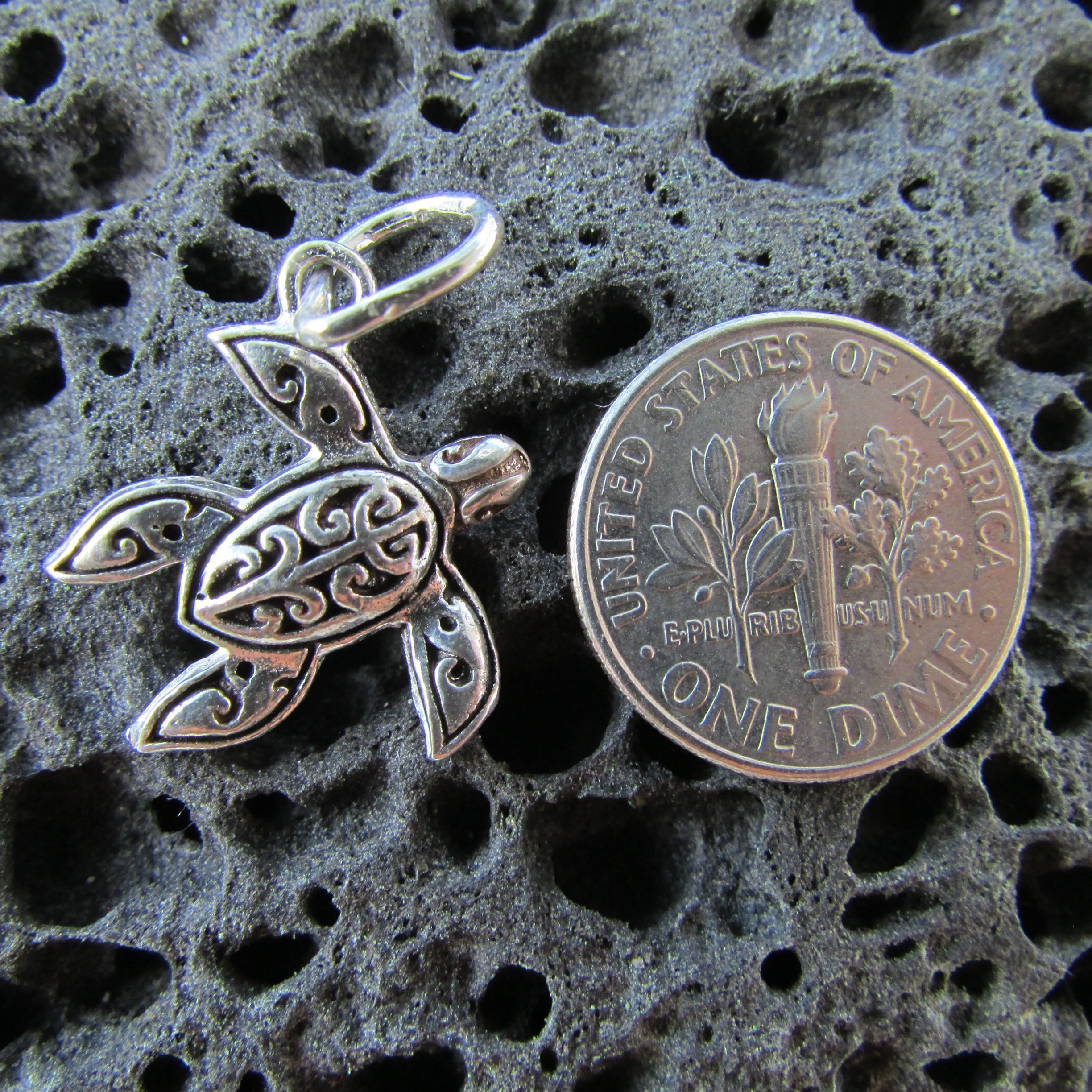 Handmade Sterling Silver Turtle Necklace Pendant - Unique Ocean & Beach Jewelry Gift for Women | Perfect for Beach Vacations, Summer Outfits & Nature Lovers