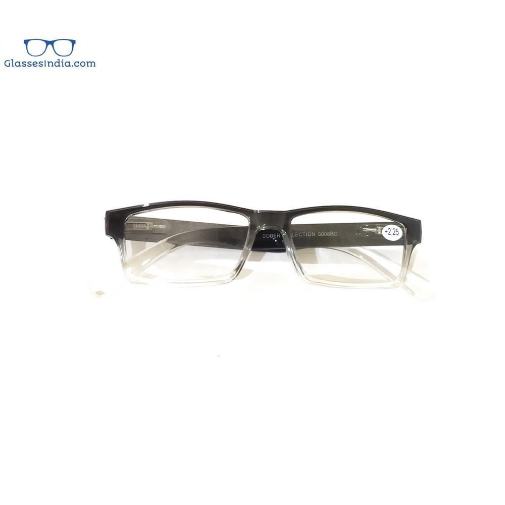 Blue Light Blocking Rectangle Computer Glasses for Men - Anti Eye Strain, UV Protection - Perfect for Gaming, Office Work & Screen Time