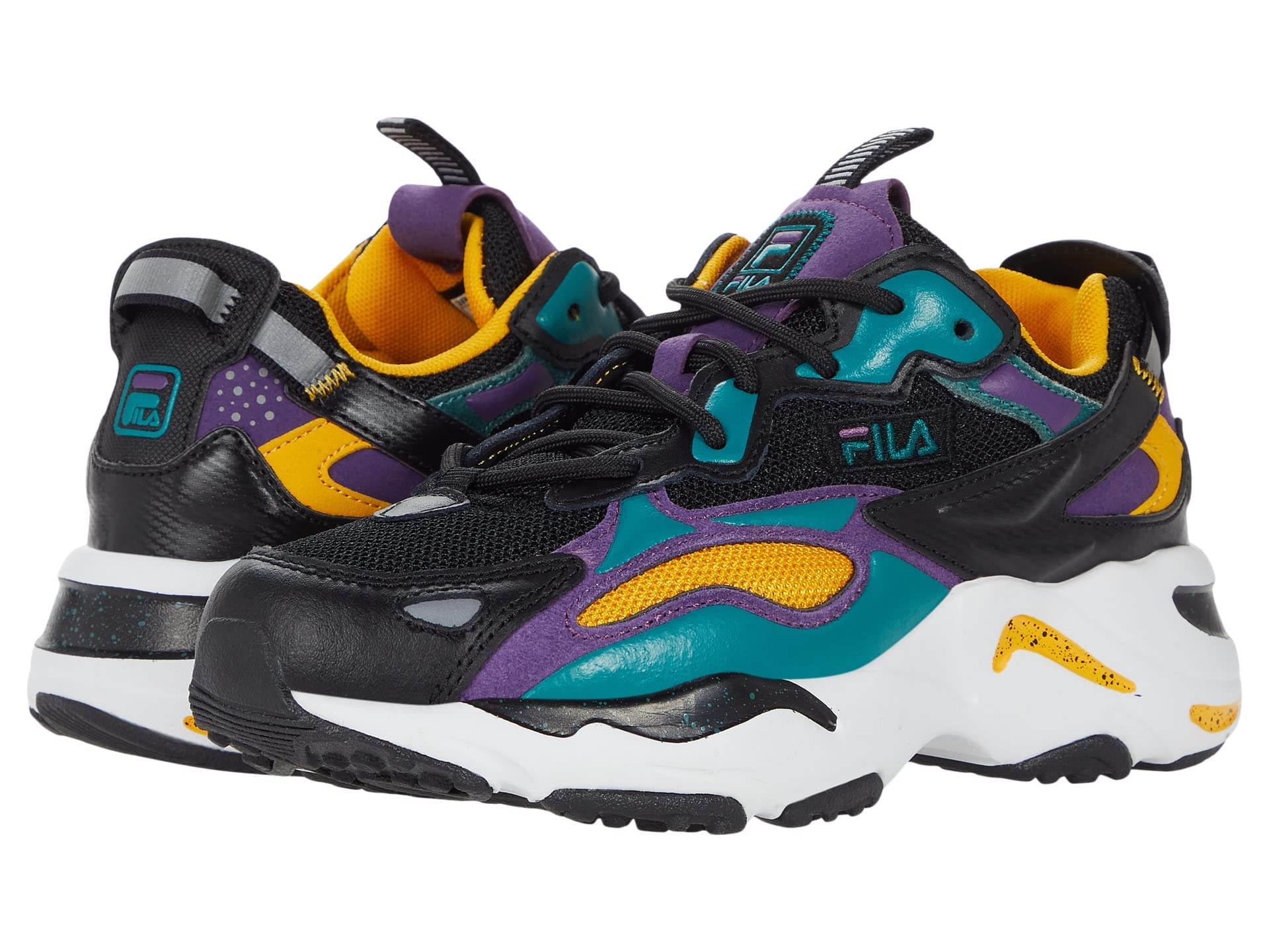 Fila Ray Tracer Apex Kids Running Shoes - Lightweight Athletic Sneakers for Boys & Girls - Perfect for School, Sports & Outdoor Play