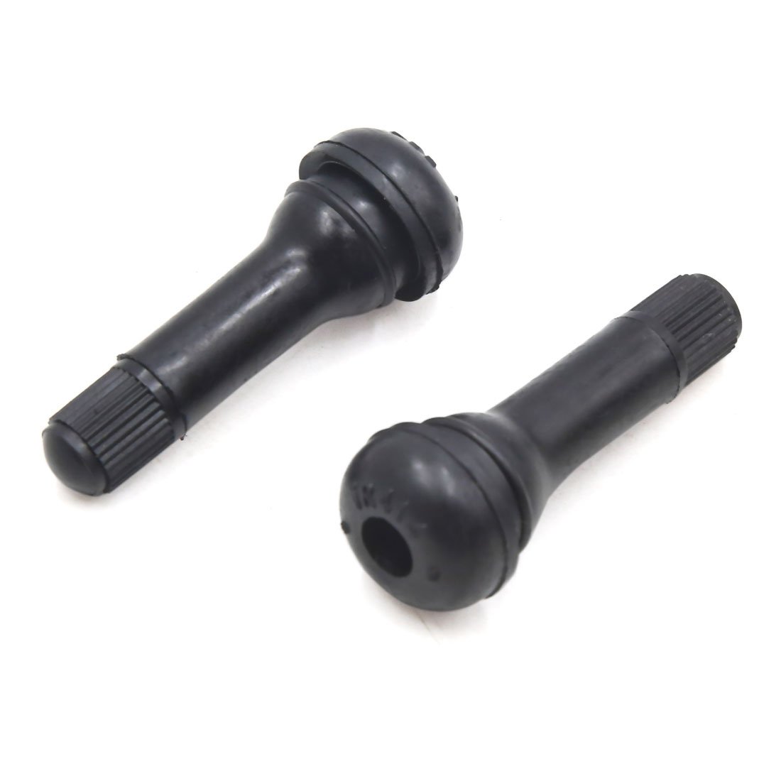 uxcell 14Pcs Copper Tubeless Tire Valve Stems with Dust Caps - Universal Fit for Car & Auto Wheels - Perfect for Tire Replacement, Maintenance & Off-Road Vehicles