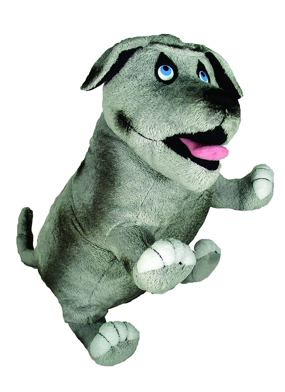 MerryMakers Walter the Farting Dog Plush Toy - 8-Inch Soft Stuffed Animal for Kids, Fun Interactive Gift for Dog Lovers & Children's Playtime