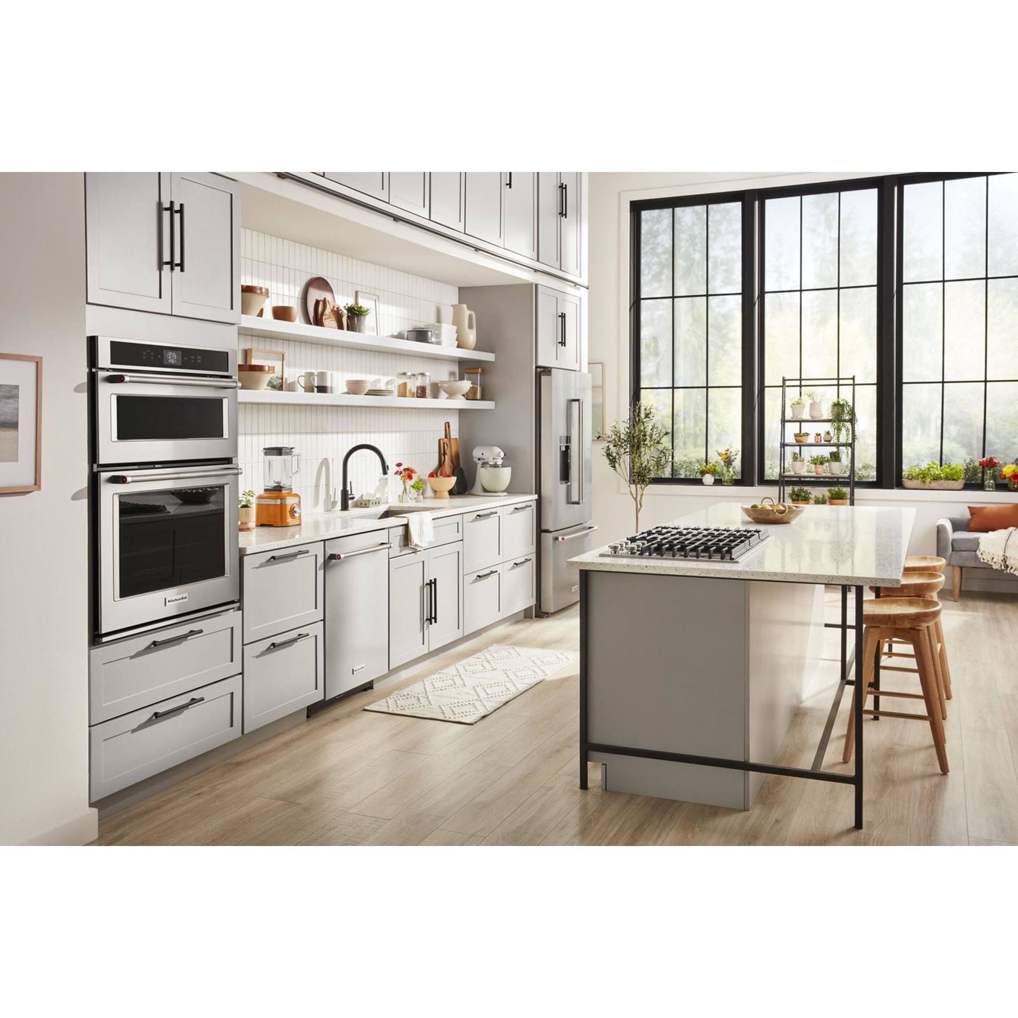 KitchenAid KRFC704FPS 36-Inch French Door Refrigerator with Stainless Steel Finish - Energy Efficient, Spacious 25 cu. ft. Capacity for Large Families & Entertaining
