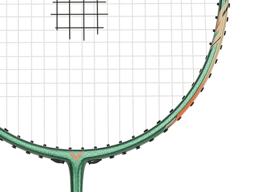 Victor Thruster K Hammer Light Badminton Racket (TK HMR L/V) - Professional Carbon Fiber Shuttlecock Racquet for Speed & Power - Perfect for Tournaments & Training Sessions