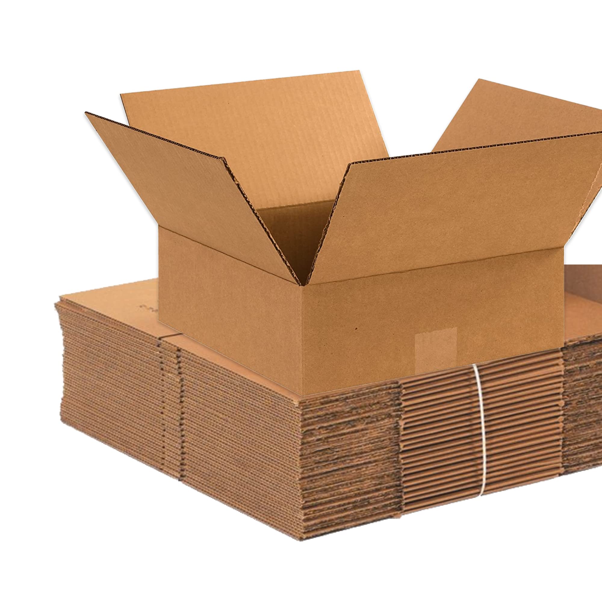 BOX USA 11x11x4 Corrugated Cardboard Boxes - 11