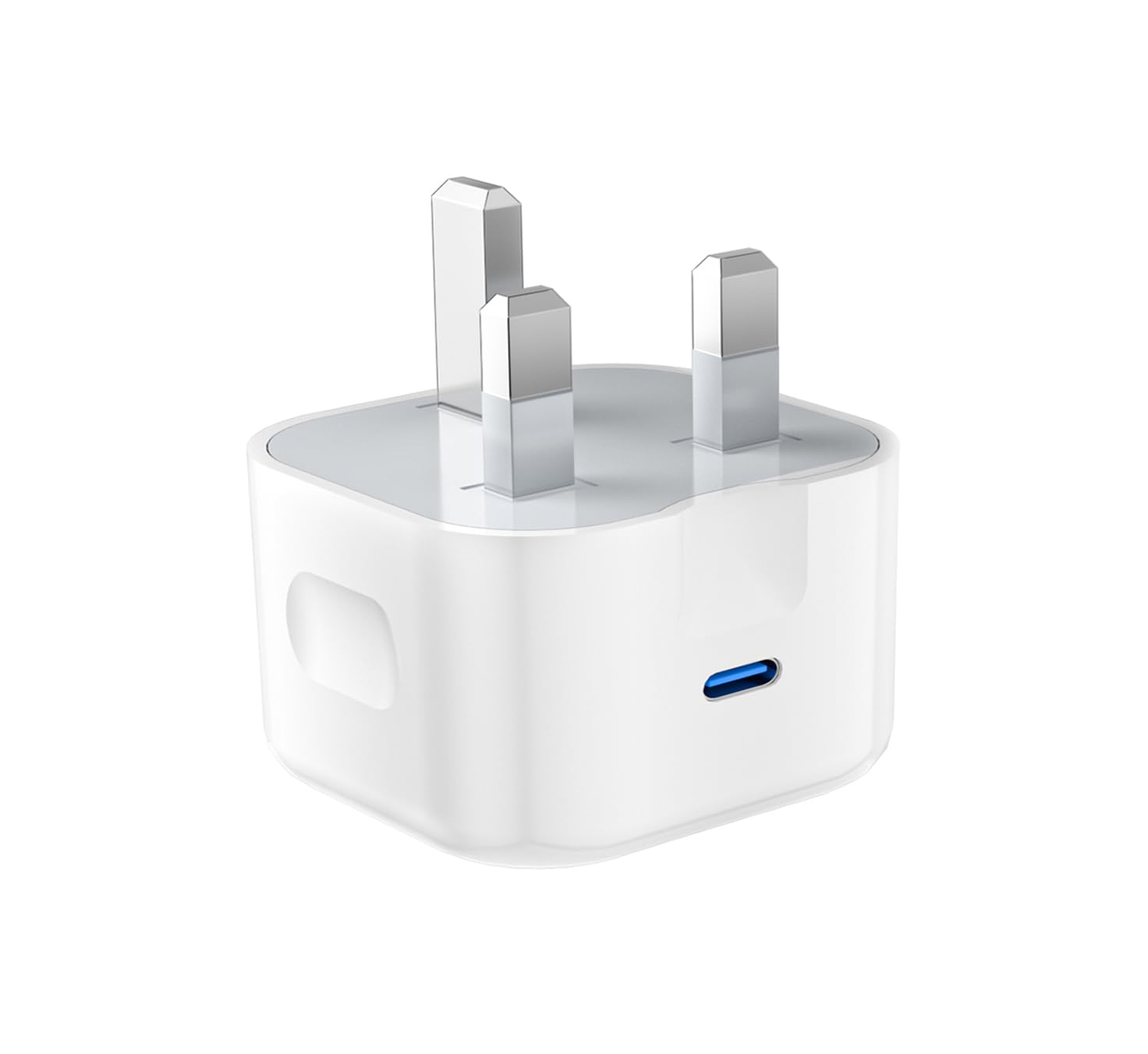20W USB C Fast Charger for Samsung Galaxy Z Flip 6/Z Fold 6/Z Flip 5/Z Fold 5/Z Flip 4/Z Fold 4 - PD Wall Adapter with UK Plug (White) | Fast Charging for Home, Office & Travel