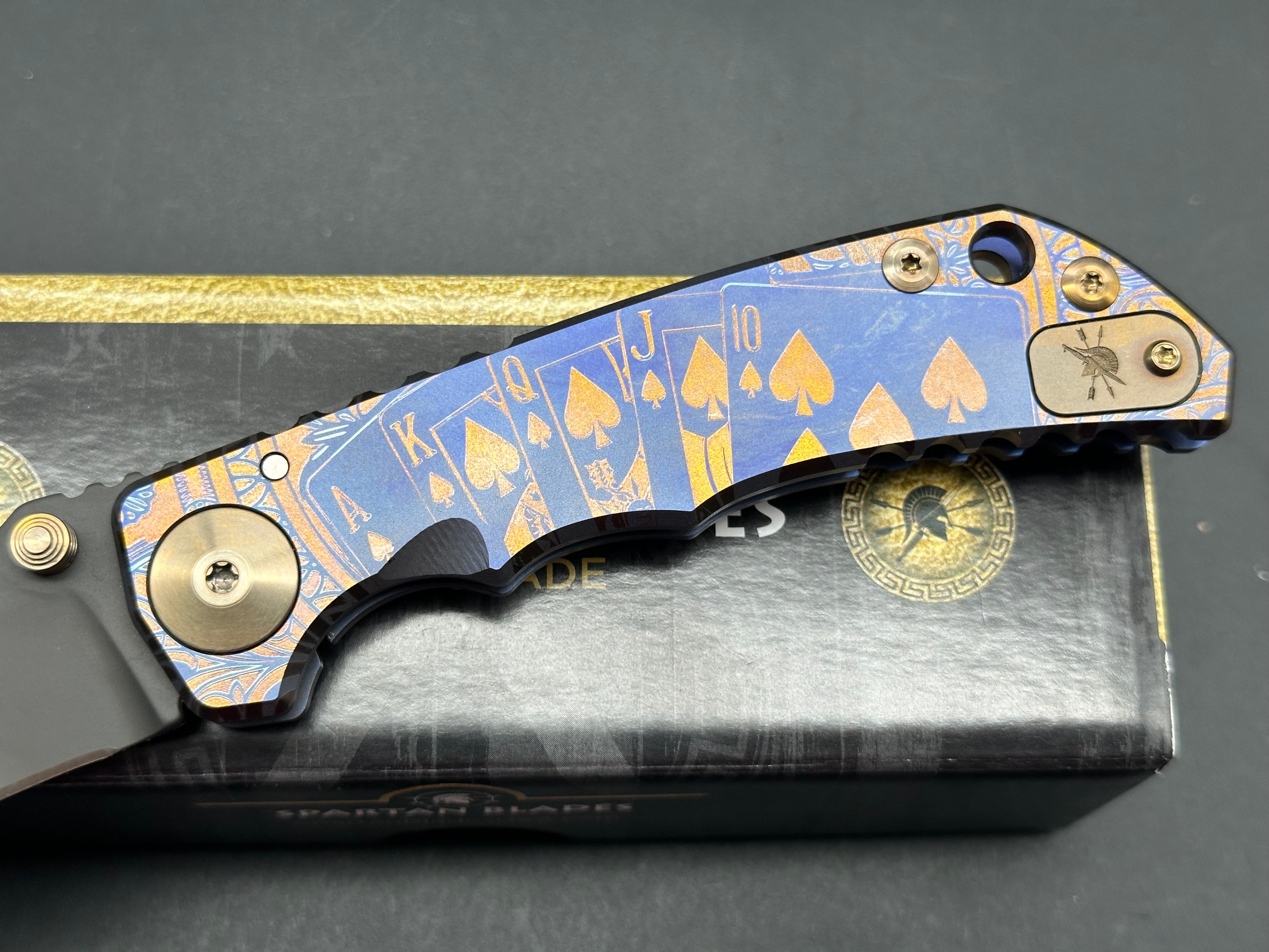 Spartan Blades Harley Special Edition 2022 Royal Flush S45VN 4