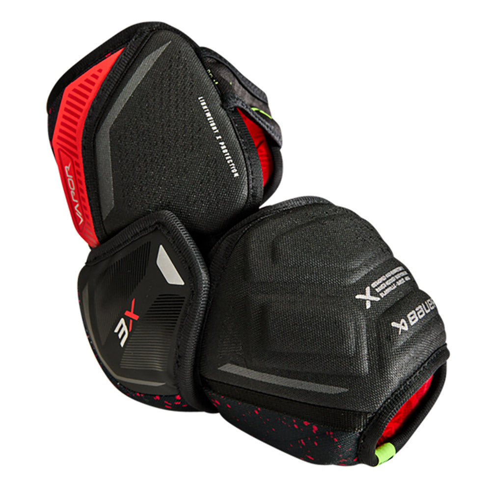 Bauer Vapor 3X Intermediate Ice Hockey Elbow Pads - Protective Gear for Youth & Adult Players - Perfect for Training & Games