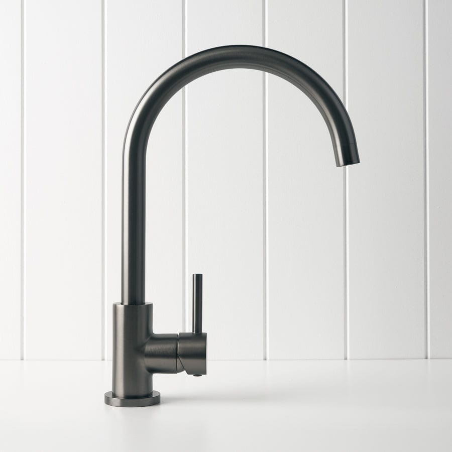 Premium Round Kitchen Mixer in Gunmetal Finish - Perfect for Baking, Cooking, and Mixing Ingredients