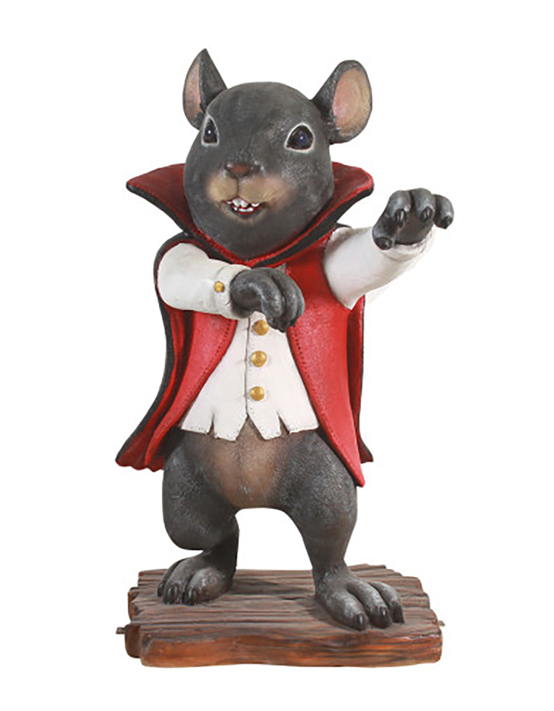 3' Dracula Mouse - Halloween Decorations, Vampire Bat Plush Toy for Kids, Spooky Party Favors - Perfect for Halloween Parties, Home Decor, and Themed Events