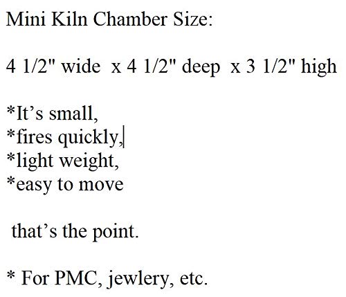 PMC Kiln & Controller Combo - Professional Ceramic Kiln with Digital Controller for Pottery, Glass Fusing & Metal Clay - Perfect for Home Studios & Art Classrooms