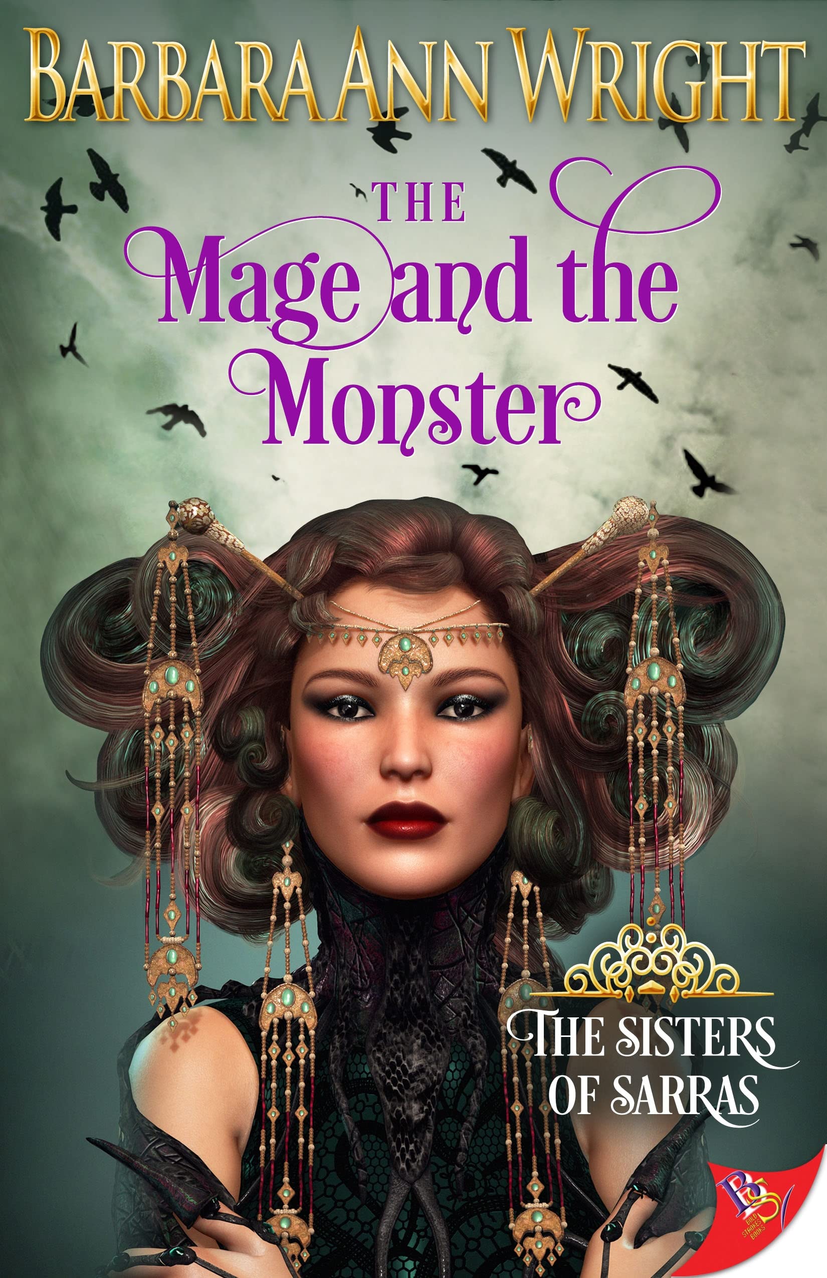 The Mage and the Monster (Sisters of Sarras Book 3) - Fantasy Romance Novel | Epic Adventure Story for Adults | Perfect for Book Clubs & Fantasy Lovers