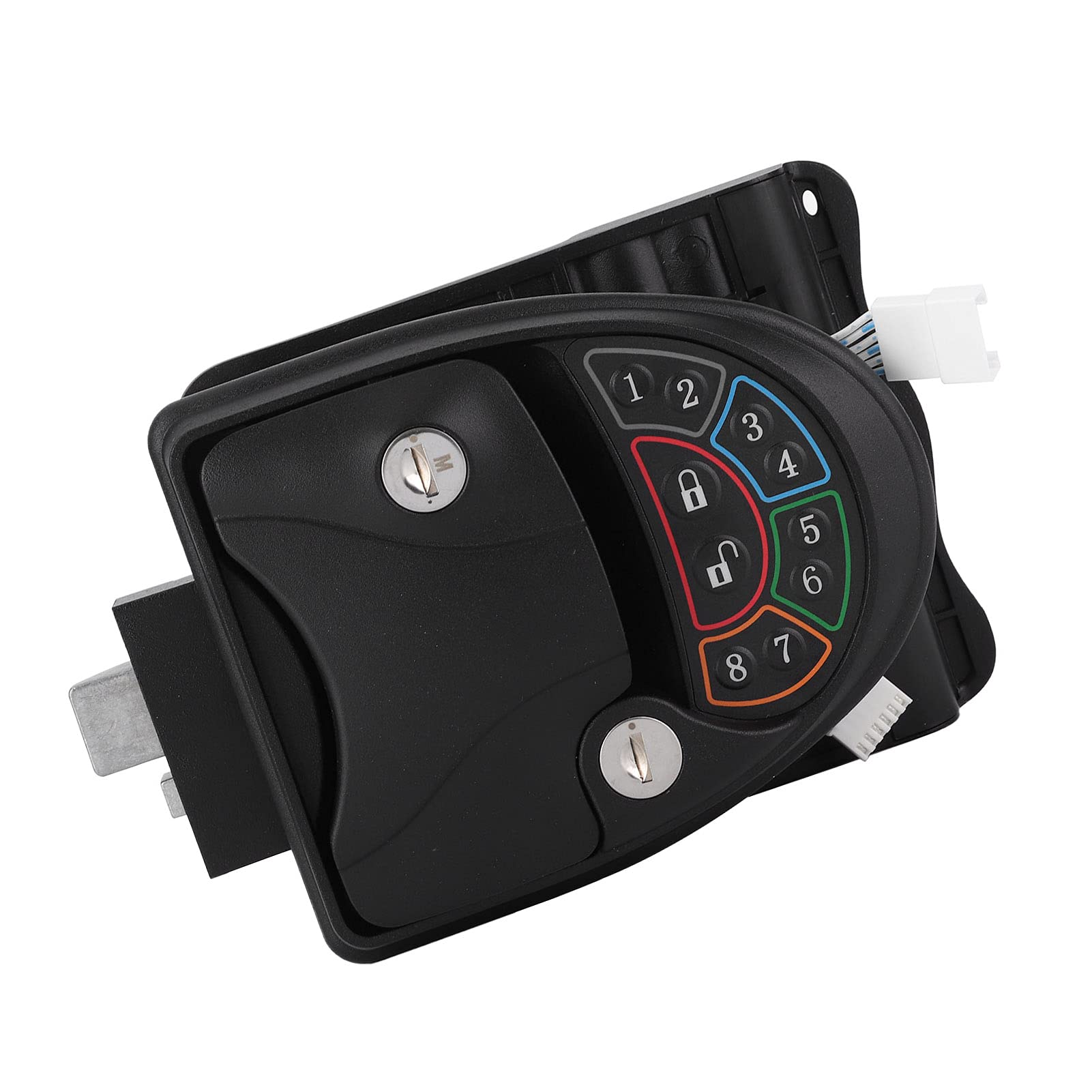 Caravan Lock - Remote Keyless Entry Door Latch for Trucks, Ferries, Buses, Yachts & RVs | Secure Vehicle Access Solution for Travel & Transportation