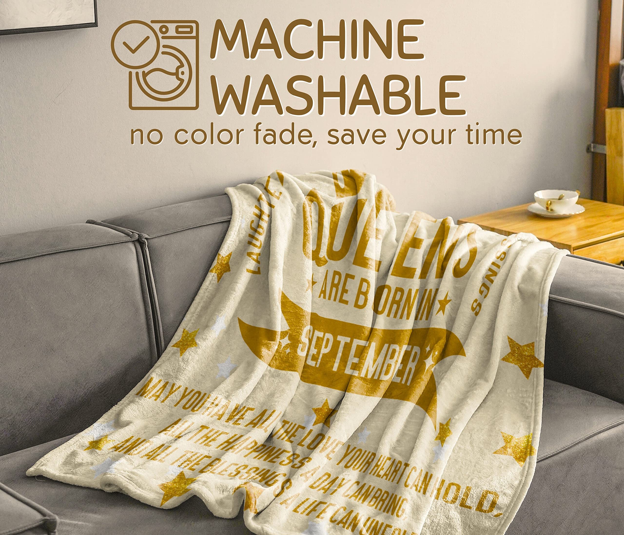 Premium Flannel Plush Blanket for Women - Soft & Cozy 50