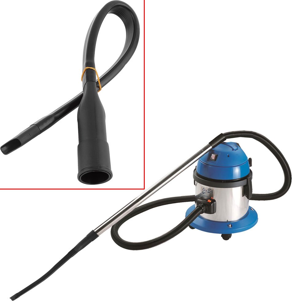 32mm Flexible Vacuum Cleaner Nozzle - Long Flat Suction Deformable Hose Tube with Plastic Inner for Deep Cleaning | Perfect for Carpets, Furniture Crevices & Hard-to-Reach Areas