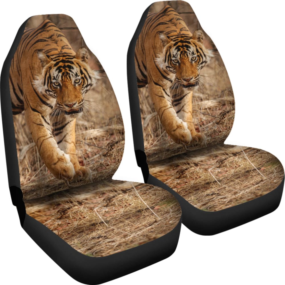 Best Tiger Print Car Seat Covers for Animal Lovers - Unique Gift Idea for Tiger Enthusiasts - Perfect for Cars, Trucks & SUVs