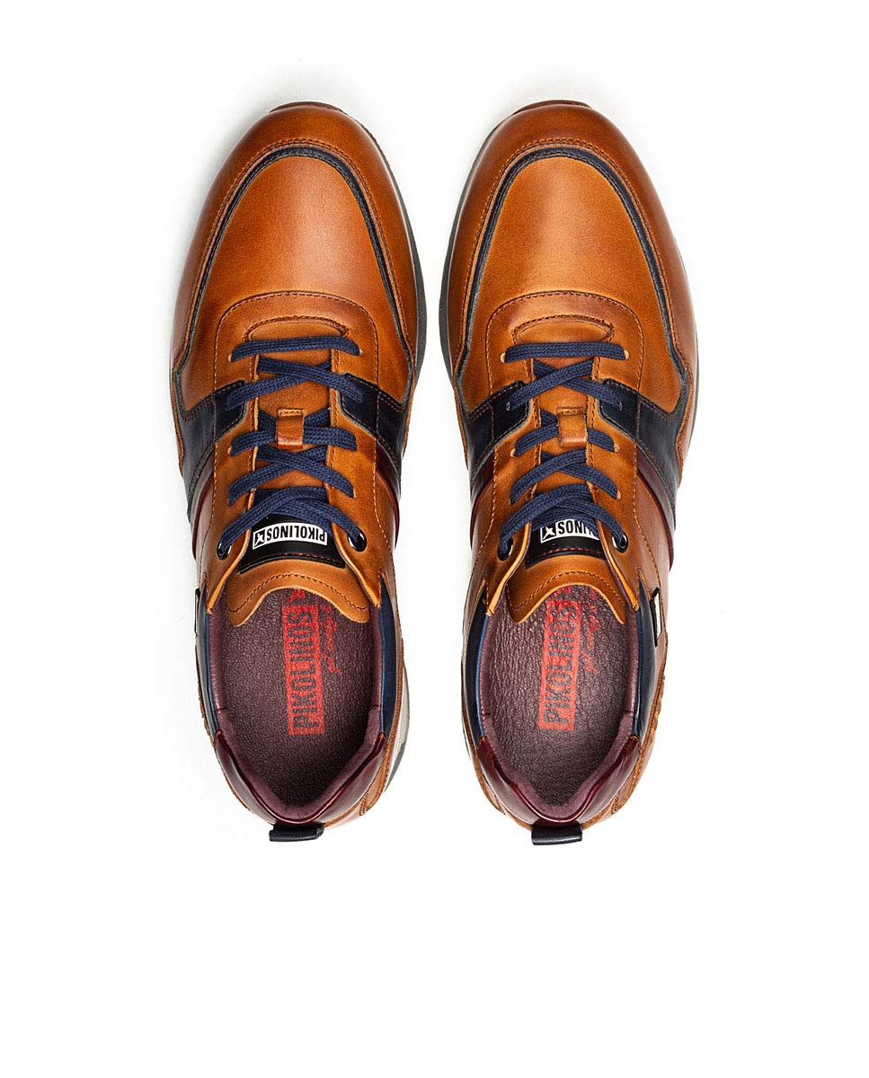 PIKOLINOS Men's Leather Sneakers - Comfortable & Stylish Cambil Design for Casual Wear, Walking & Travel