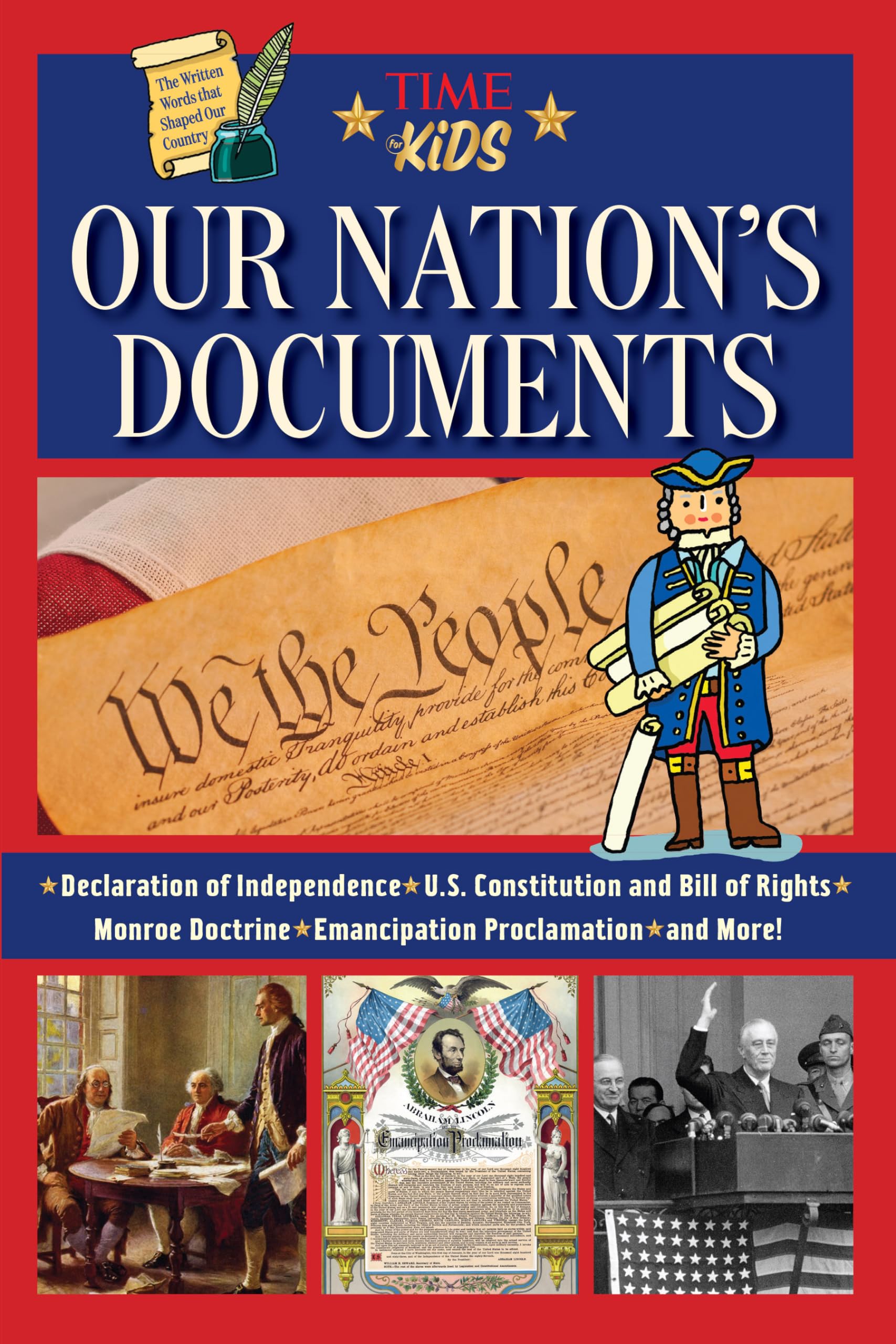 Our Nation's Documents: America Handbooks for Kids - Educational U.S. History Books for Elementary Students | Perfect for Homeschooling & Classroom Learning
