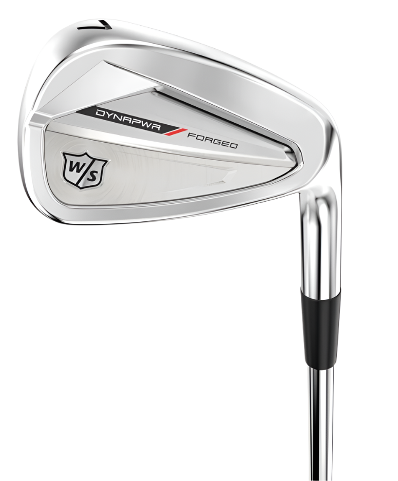 Wilson Dynapower Forged Irons Set (4-PW) - Premium Golf Clubs for Men - High Performance Forged Irons for Distance & Accuracy - Perfect for Golf Course Play & Driving Range Practice