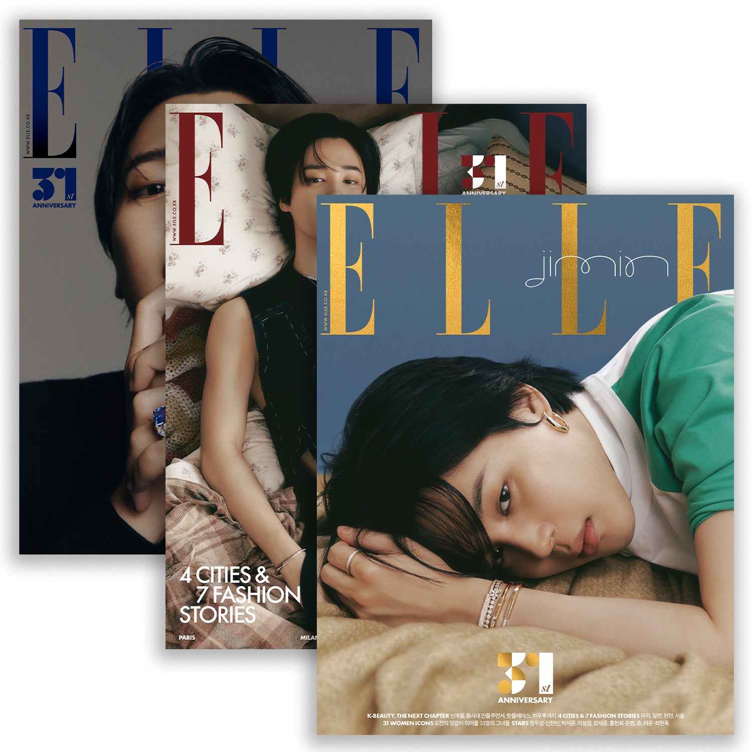 ELLE 'NOVEMBER 2023 JIMIN (BTS)' Magazine - K-Pop Fashion & Celebrity Style Inspiration for BTS Fans and Collectors