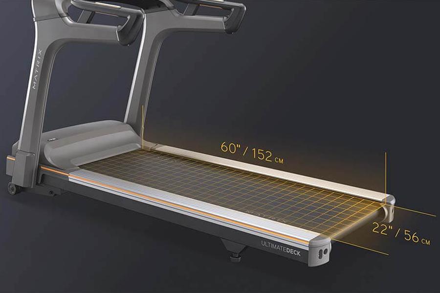 Matrix T75 Treadmill - Professional Home Gym Equipment with Powerful Motor & Folding Design | Perfect for Cardio Workouts, Weight Loss & Home Fitness Training