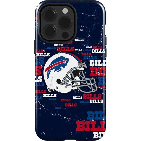 Officially Licensed NFL Buffalo Bills Blast Alternate Design Impact Phone Case for iPhone 15 Pro - Durable Protection with Stylish Team Spirit - Perfect for Game Days & Everyday Use