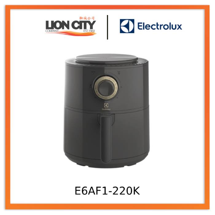 Electrolux E6AF1 220K 3L Explore 6 Air Fryer - Large Capacity Digital Air Fryer Oven for Healthy Cooking | Perfect for Frying, Baking, Roasting & Grilling | Ideal for Family Meals & Party Snacks