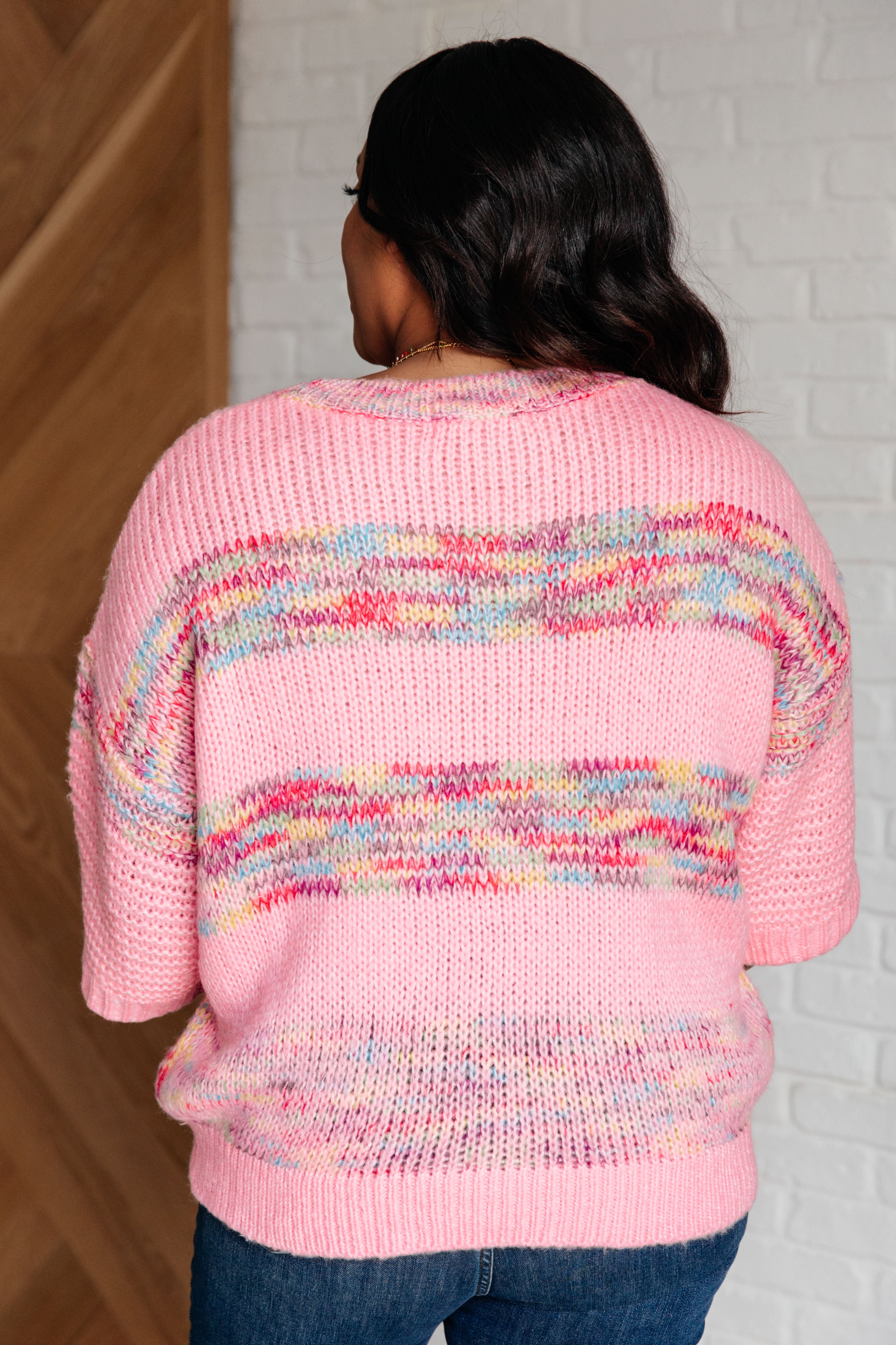 Stylish Striped Sweater for Women | Trendy Knit Cardigan | Perfect for Fall & Winter Outfits, Casual Wear & Layering