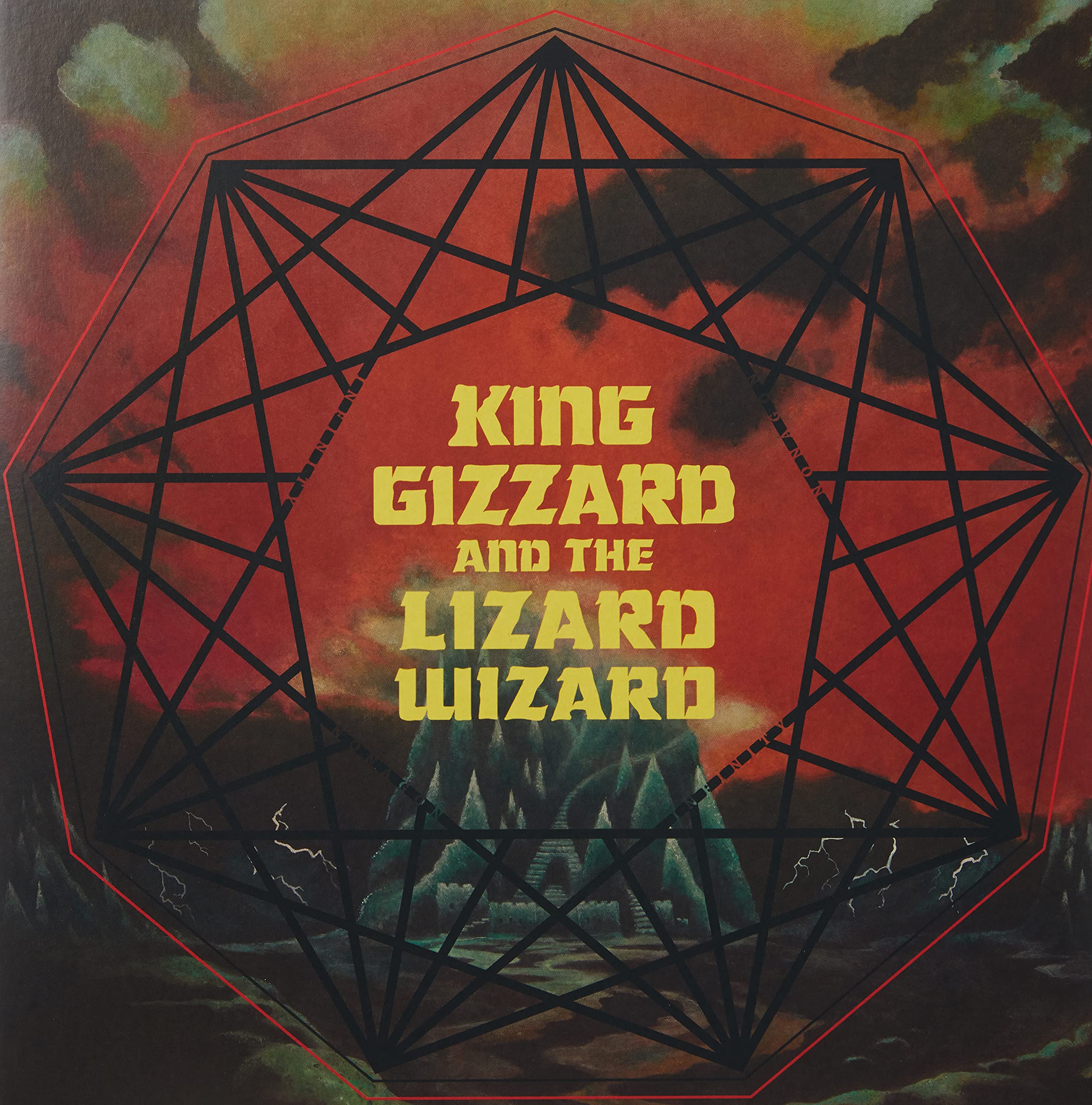 Nonagon Infinity Puzzle - Yellow, Red, Black Color Options | Challenging Geometric Brain Teaser for Adults & Teens | Perfect for Stress Relief, Office Decor & Gift Giving