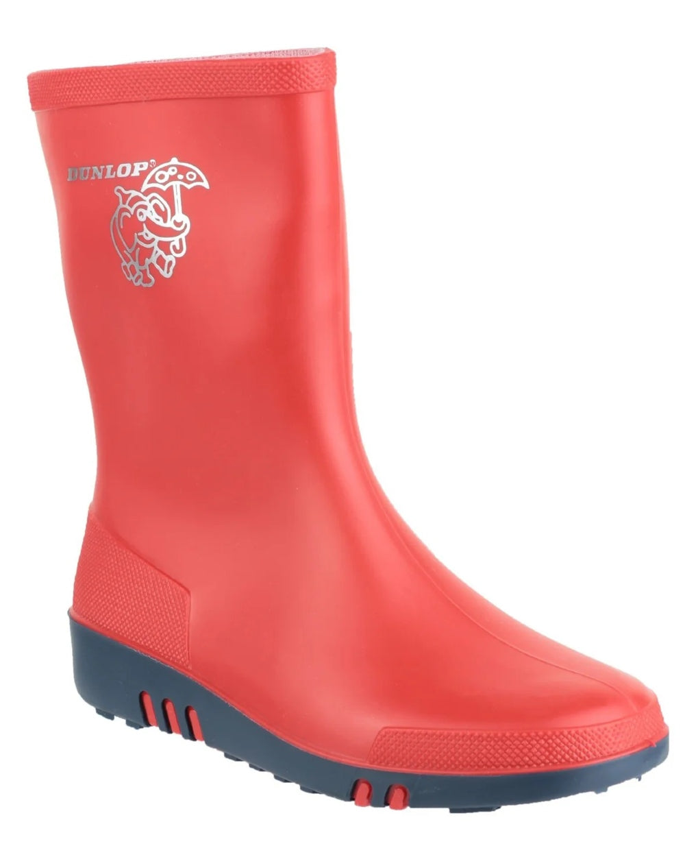 Dunlop Kids' Mini Elephant Rain Boots - Waterproof Rubber Wellington Boots for Boys & Girls - Perfect for Puddles, Playtime & Outdoor Adventures