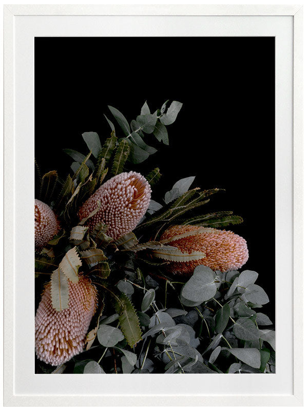 Botanical Framed Wall Art Print - Nature Inspired Home Decor for Living Room, Bedroom & Office