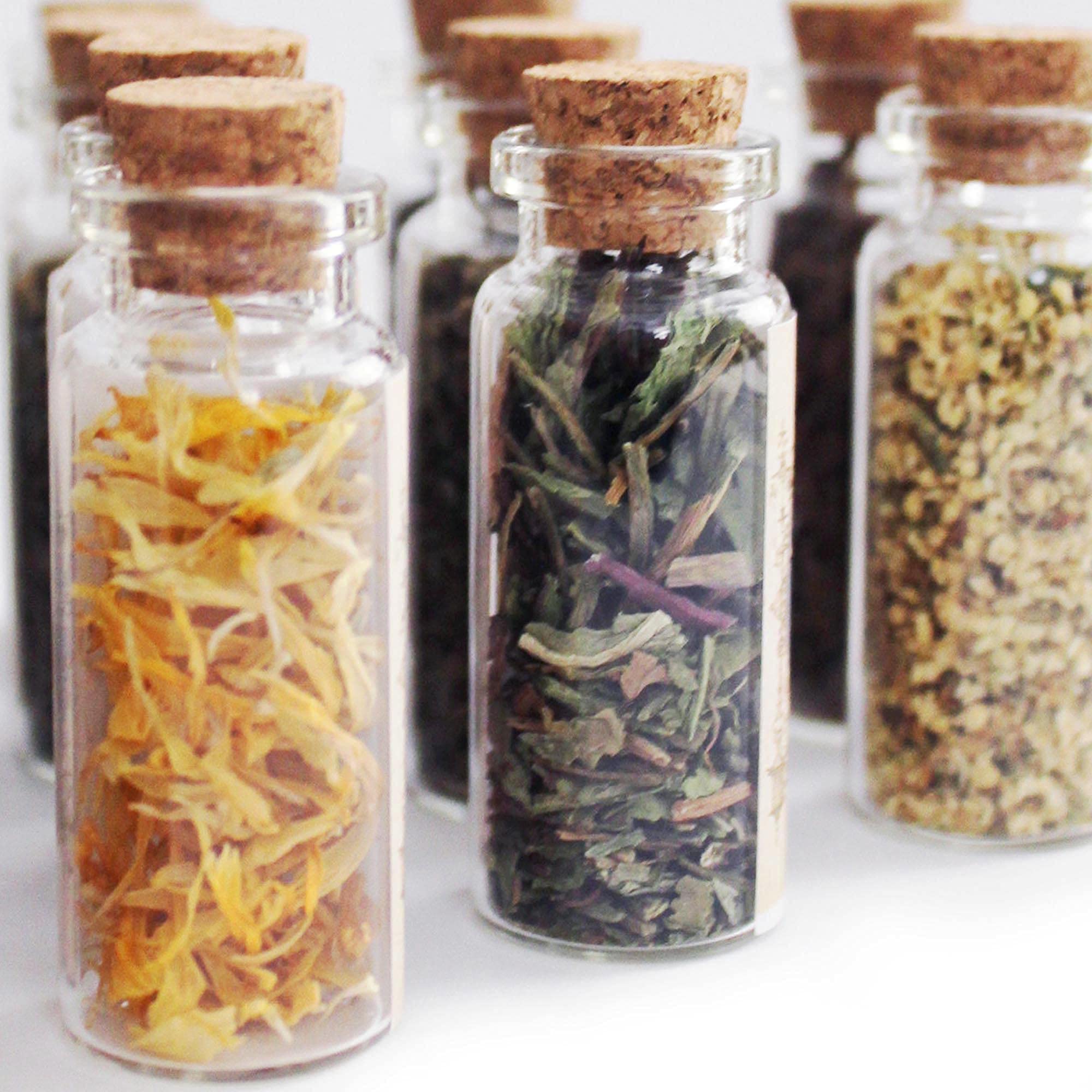 Complete Witchcraft & Herbalism Kit - 109 Wiccan Supplies with Herbs, Crystals & Altar Tools for Spells, Rituals & Magic Practice | Perfect for Beginners & Practitioners