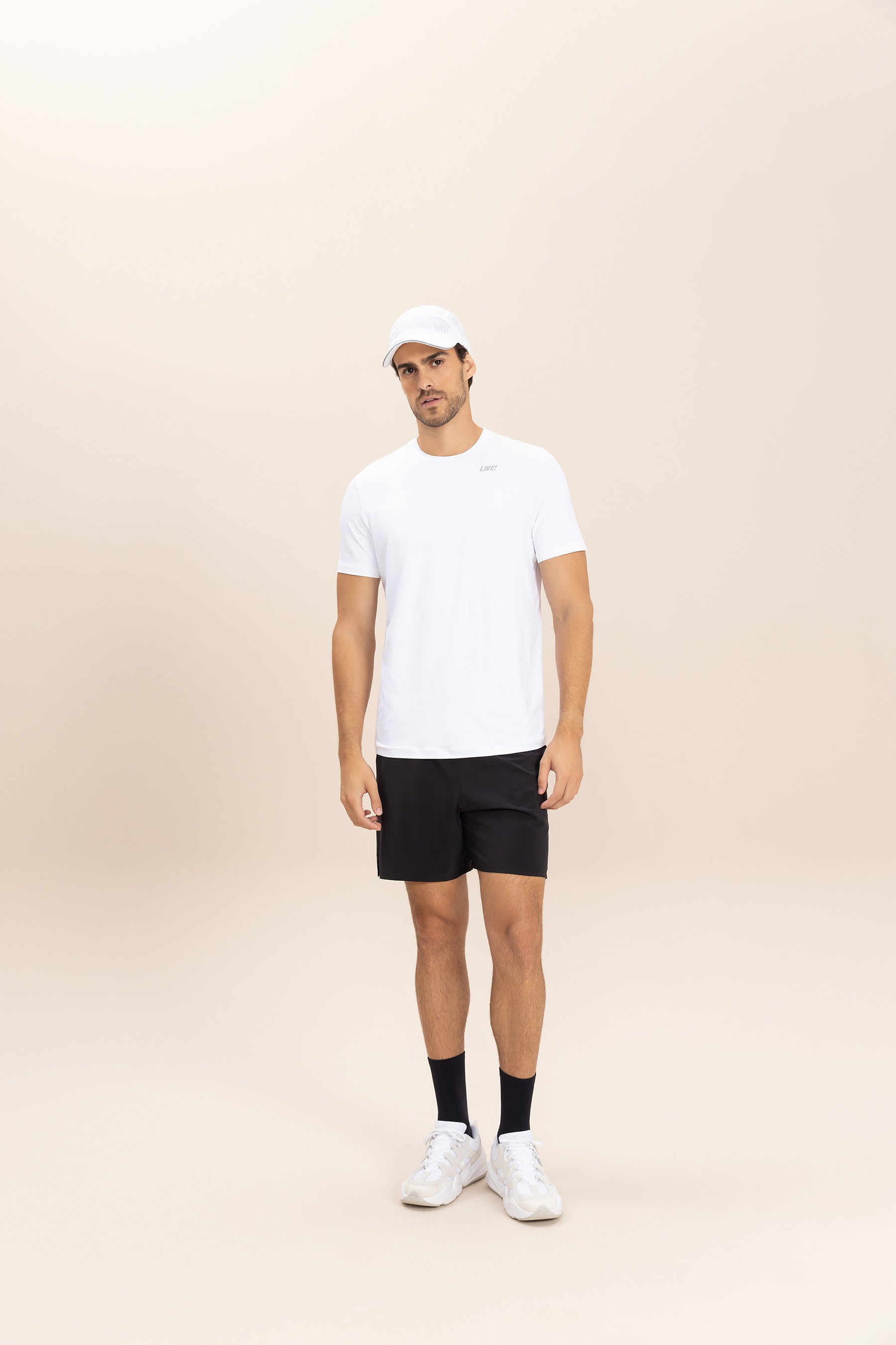 Comfy Broad LIVE! Men's T-Shirt - Soft Cotton Casual Tee for Everyday Wear - Perfect for Lounging, Gym & Street Style