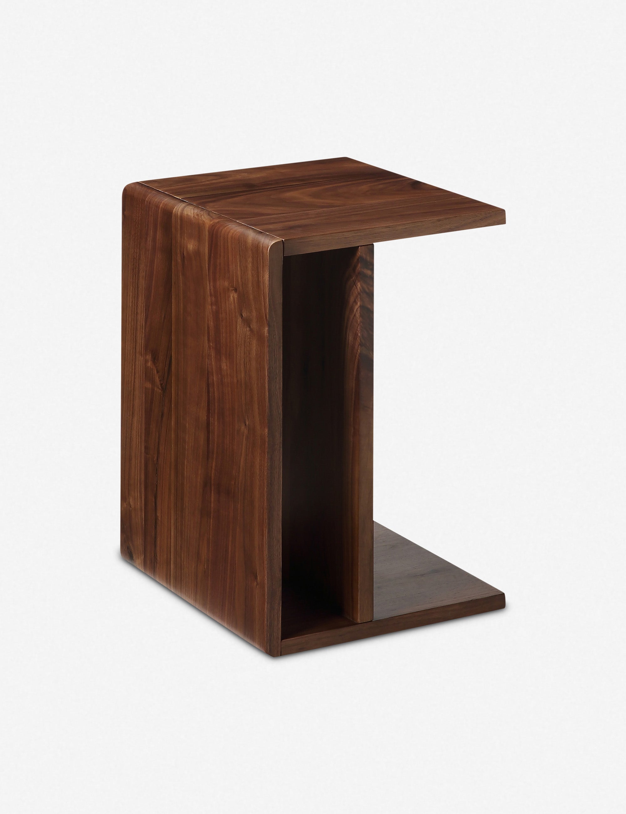 Modern Ahn Side Table - Small End Table with Storage Shelf for Living Room, Bedroom & Office - Stylish Accent Table for Home Decor