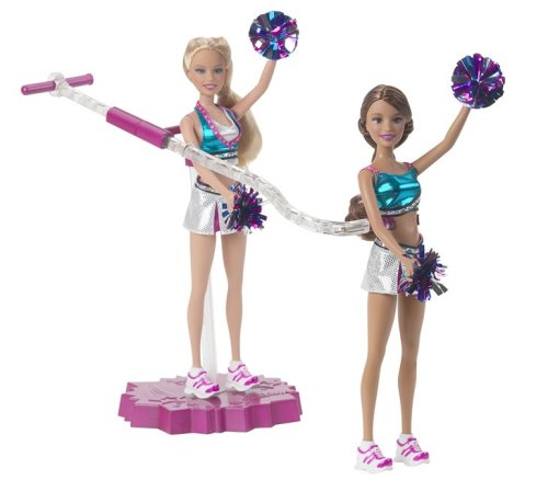 Barbie Pom Pom Divas Fly Girls and Teresa Dolls - Cheerleader & Dance Team Collection for Kids - Perfect for Playtime, Birthday Gifts, and Collectors    (Note: If the original Chinese content was meant to be translated, please provide it separately for accurate translation and optimization.)