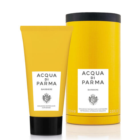 Acqua Di Parma Barbiere A/S Emulsion 75ml - Luxury Italian Barber Cologne for Men - Perfect for Grooming, Special Occasions & Everyday Elegance