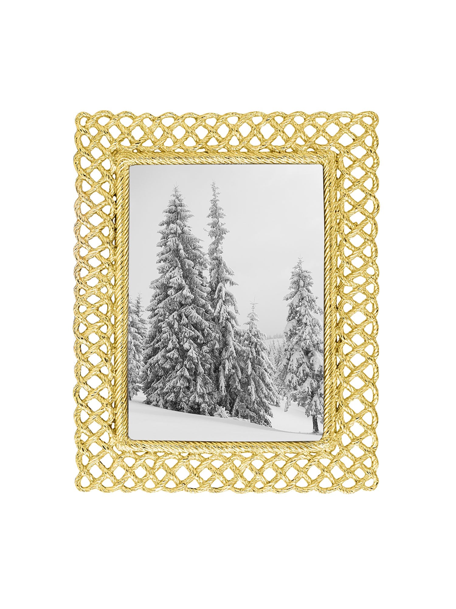 5X7 Knot Frame - Rustic Wood Picture Frame for Wall Decor - Perfect for Family Photos, Wedding Pictures, and Home Décor