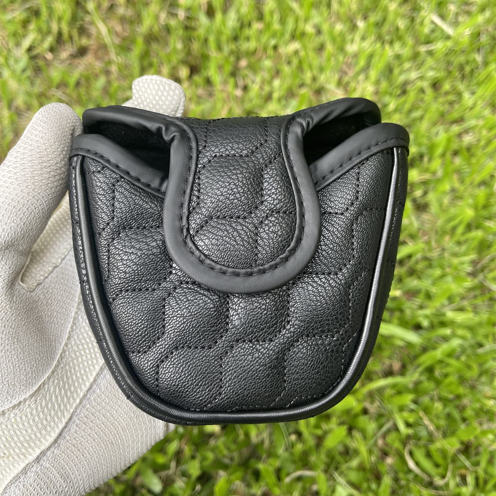 Premium Black Matador Golf Mallet Putter Headcover - Velcro Closure for Secure Fit | Golf Club Accessory for Mallet Putters | Perfect for Course Play & Club Protection