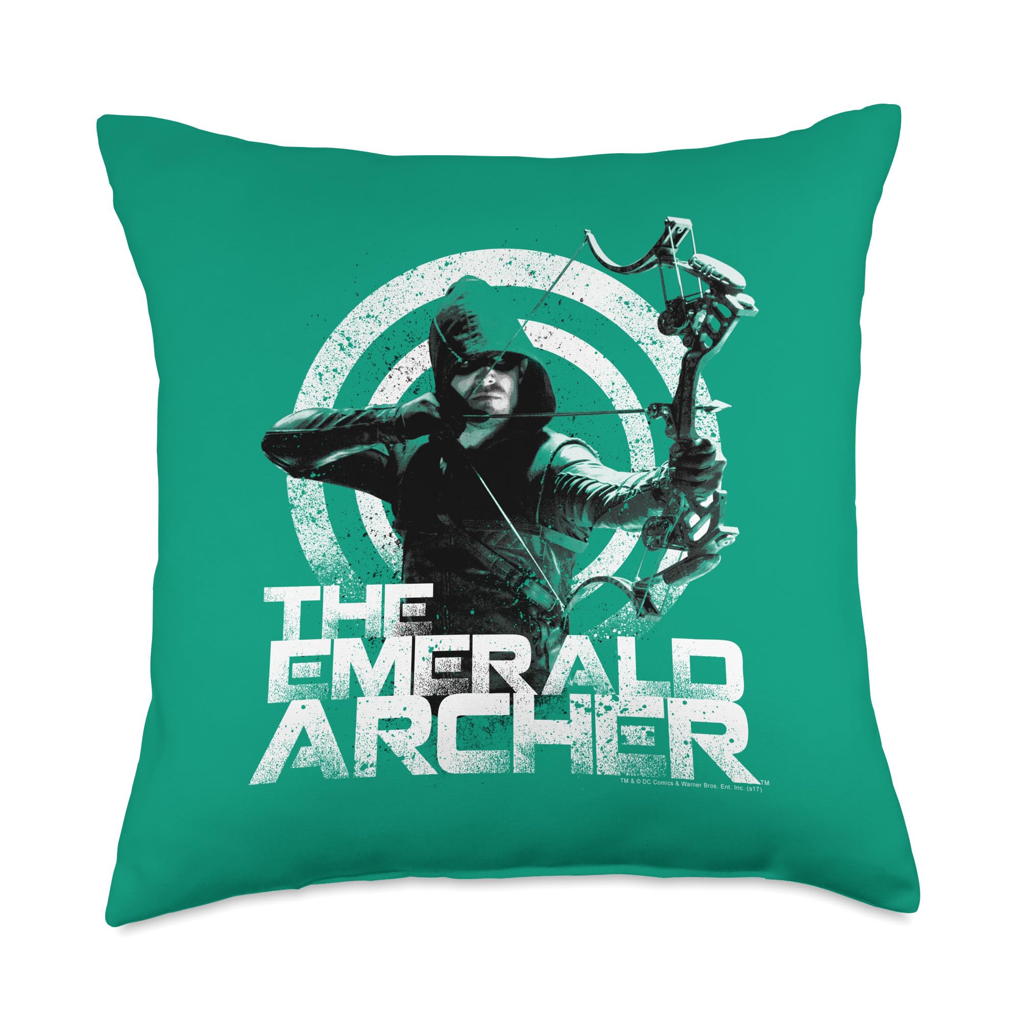 Arrow TV Series Inspired 18x18 Inch Multicolor Throw Pillow - Perfect for Living Room, Bedroom & Home Decor