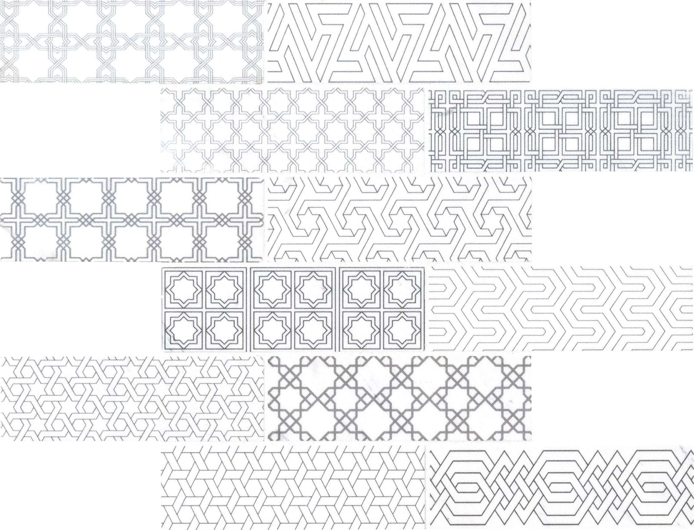 MSI Abani 11.81x11.81 Inch White Marble Subway Tile - 2x6 Inch Mesh-Mounted Mosaic for Kitchen Backsplash, Bathroom Wall & Shower Tile - Waterproof Peel-and-Stick Installation for Home Renovation & Commercial Spaces