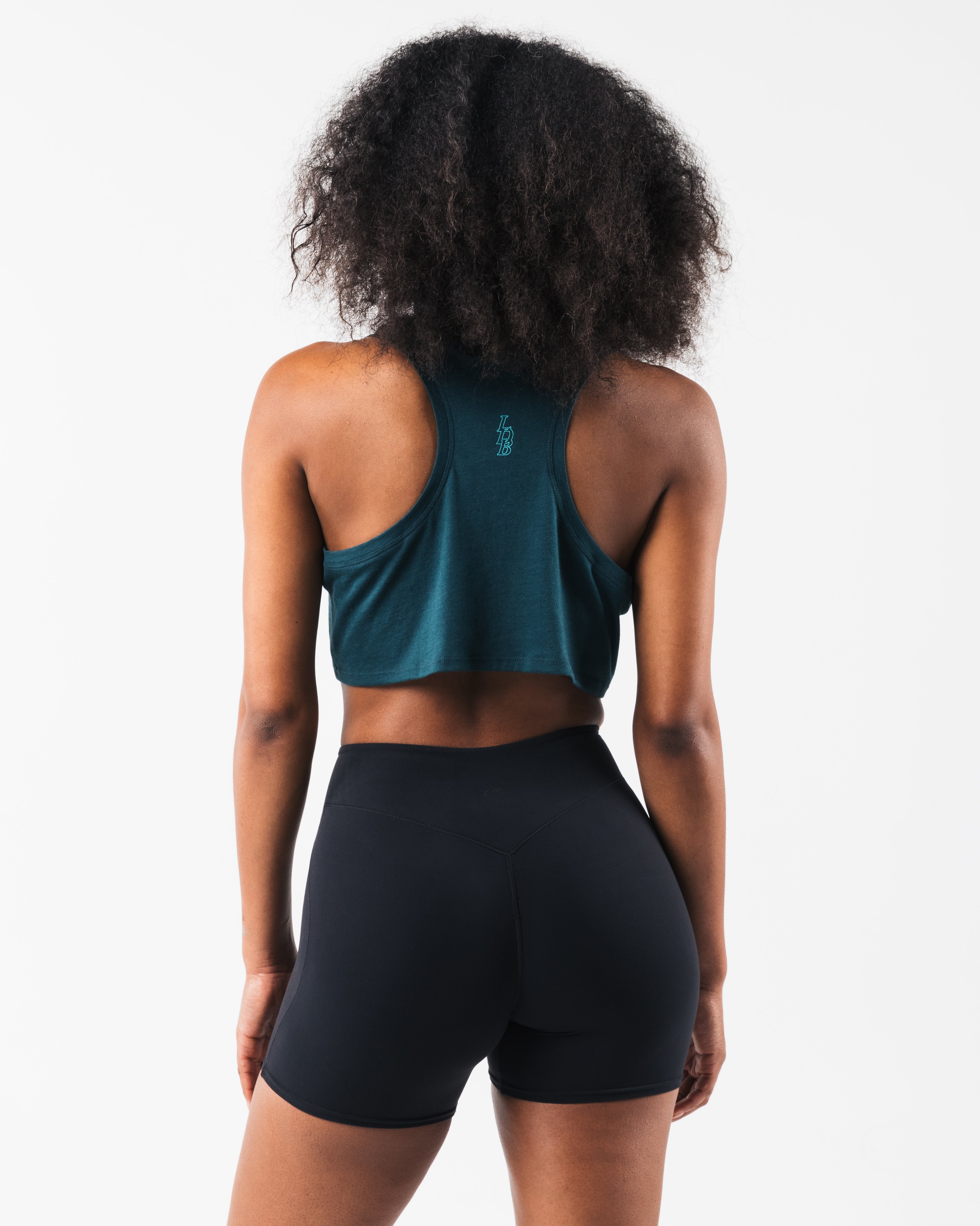 LDB Muscle Tank for Men & Women - Dark Cyan Workout Shirt - Gym, Running, Yoga & Casual Wear
